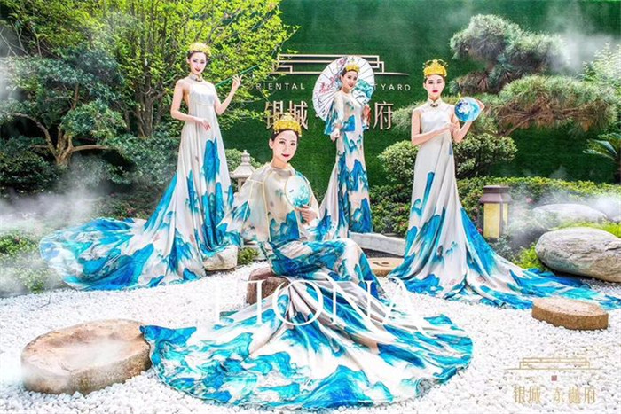 國潮的霸氣！地產(chǎn)品牌活動最愛的服裝與色彩秀（二）