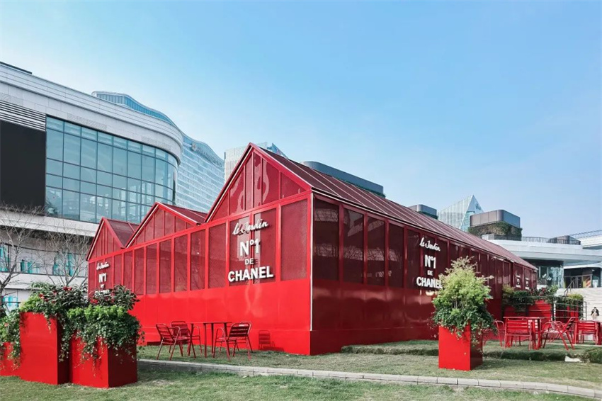 香奈兒一號(hào)花園體驗(yàn)活動(dòng)，限時(shí)空降上海前灘太古里