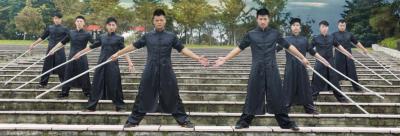 震撼開(kāi)場(chǎng)節(jié)目旗陣力炫武雄獅龍的傳人中華魂武術(shù)表演功夫表演