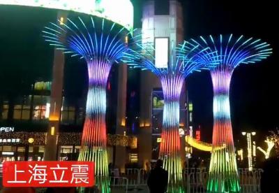 上海，圣誕樹，發(fā)光圣誕樹，動態(tài)發(fā)光許愿樹，許愿樹，生命樹