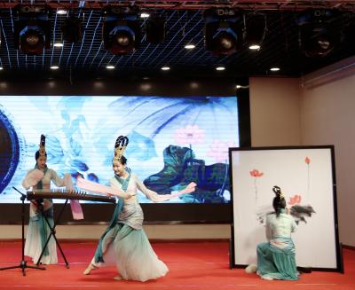 墨韻/樂(lè)器演奏/畫(huà)藝表演/國(guó)風(fēng)/古樸/文藝晚會(huì)