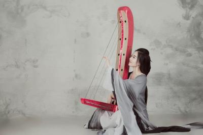 古箜篌/樂(lè)器演奏/國(guó)風(fēng)/古樸/唯美/晚宴晚會(huì)
