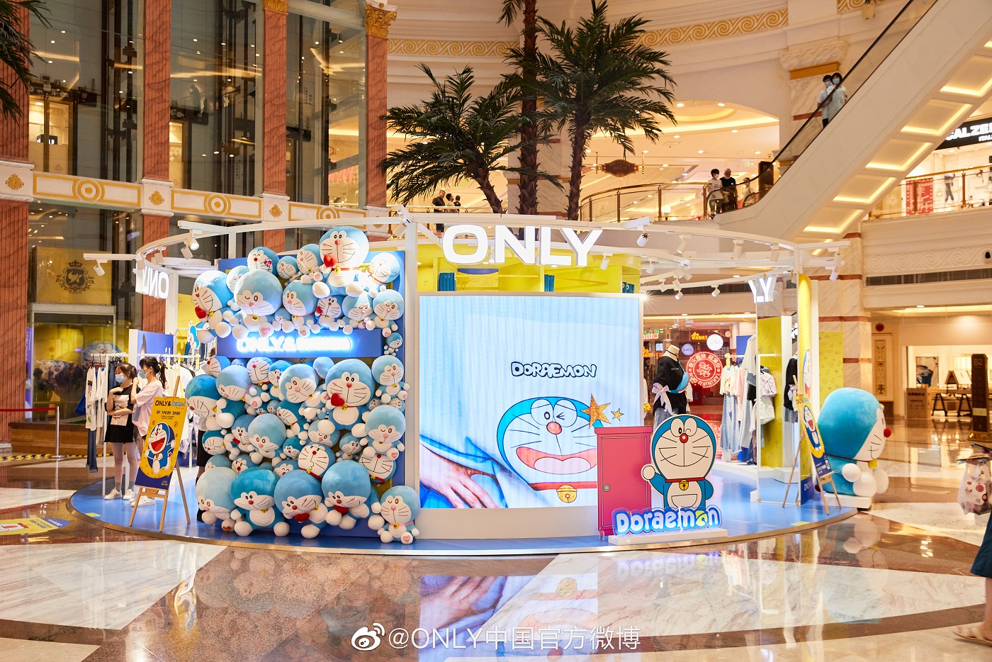 ONLY X 哆啦A夢快閃活動丨 上海月星環(huán)球港