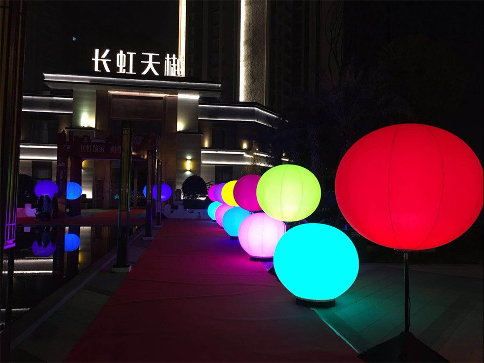 活動現(xiàn)場夜間裝飾設計